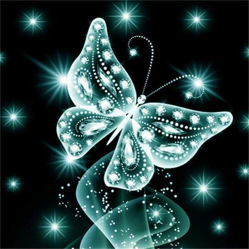 2019 Modern Art Dreamy 5d DIY Diamond Painting Butterfly Kits Best Gift VM90207