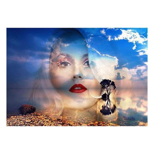 2019 Modern Art Style Portrait Diy 5d Full Diamond Painting Kits QB5914