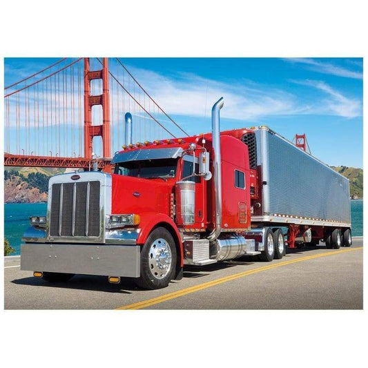 Modern Art Truck 5D DIY Embroidery Cross Stitch Diamond Painting Kits NB0036