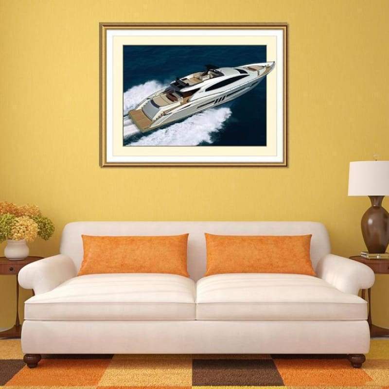 2019 New Arrival 5d Diy Boats Diamond Painting Kits AF9011