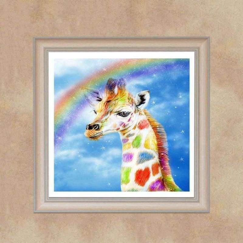 New Arrival Hot Sale Giraffe Diamond Painting Kits For kids AF9150