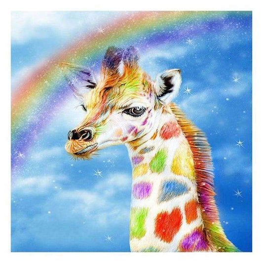 New Arrival Hot Sale Giraffe Diamond Painting Kits For kids AF9150