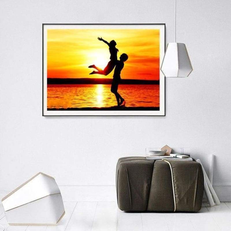 2019 New Arrival Hot Sale Romantic love Diamond Painting Kits AF9424