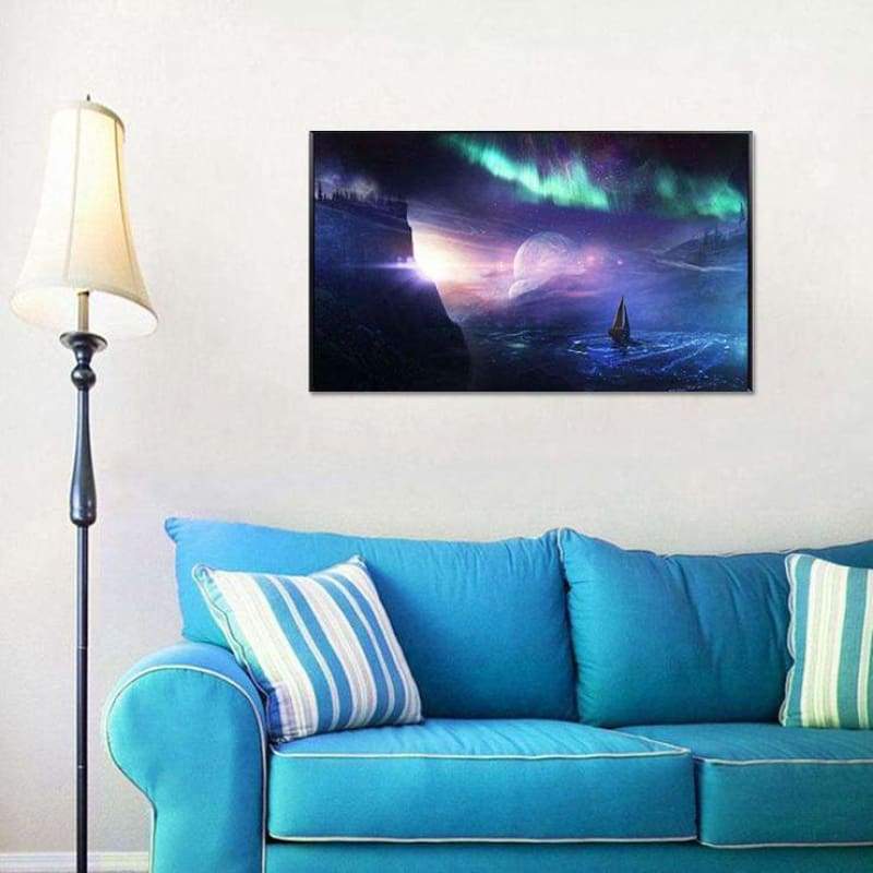 2019 New Arrival Wall Decoration Dream Series Starry Sky Diamond Painting Kits Af9637