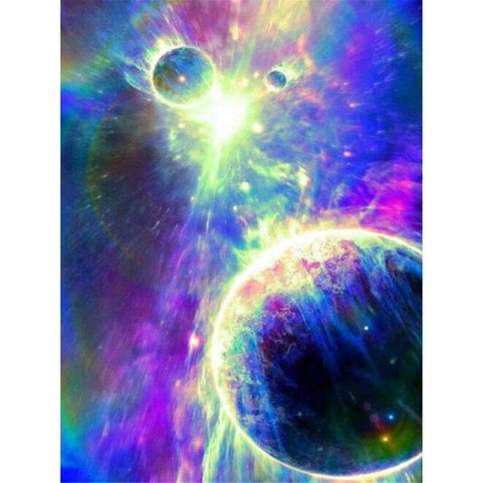2019 New Bedazzled Colorful Starry Sky Diamond Painting Ideas AF9668