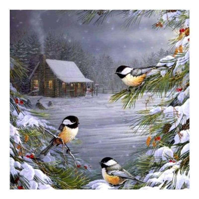 New Bird 5d Diy Cross Stitch Diamond Painting Kits QB6457