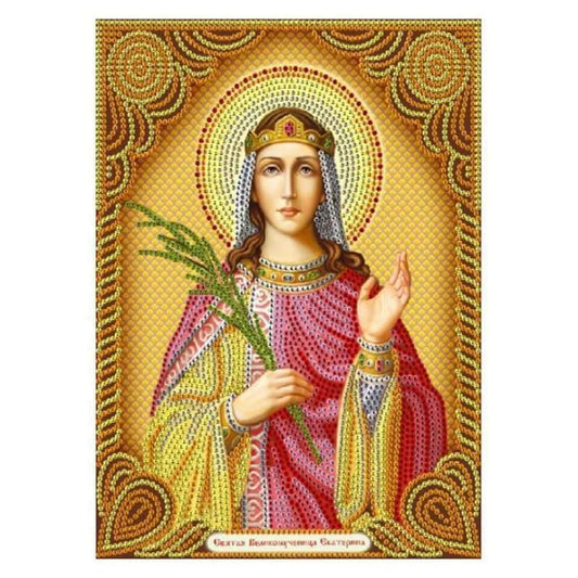 New Catholicism Portrait 5d Diy Embroidery Diamond Painting Kits QB8077