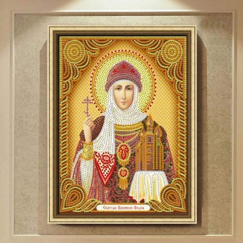 New Catholicism Portrait 5d Diy Embroidery Diamond Painting Kits QB8078
