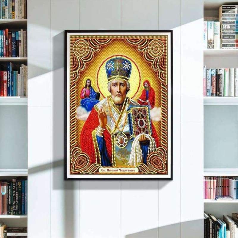 New Catholicism Portrait 5d Diy Embroidery Diamond Painting Kits QB8087