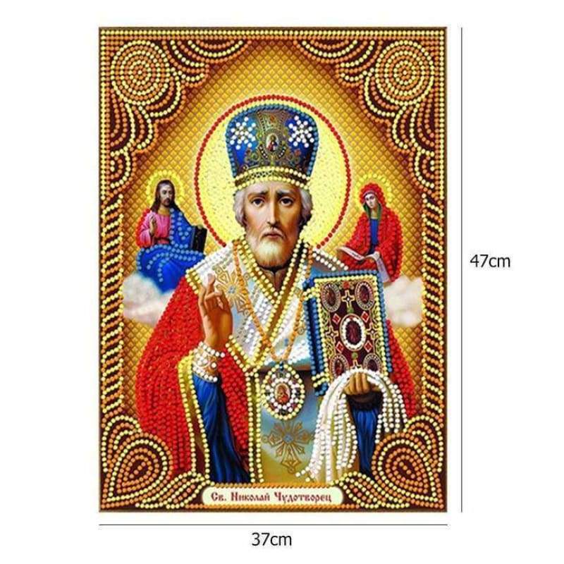 New Catholicism Portrait 5d Diy Embroidery Diamond Painting Kits QB8087