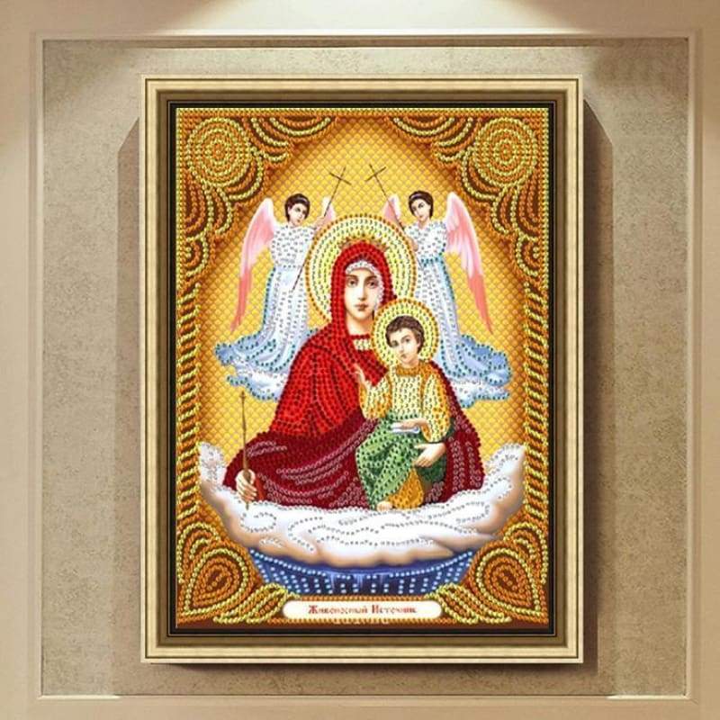 New Catholicism Portrait 5d Diy Embroidery Diamond Painting Kits QB8088