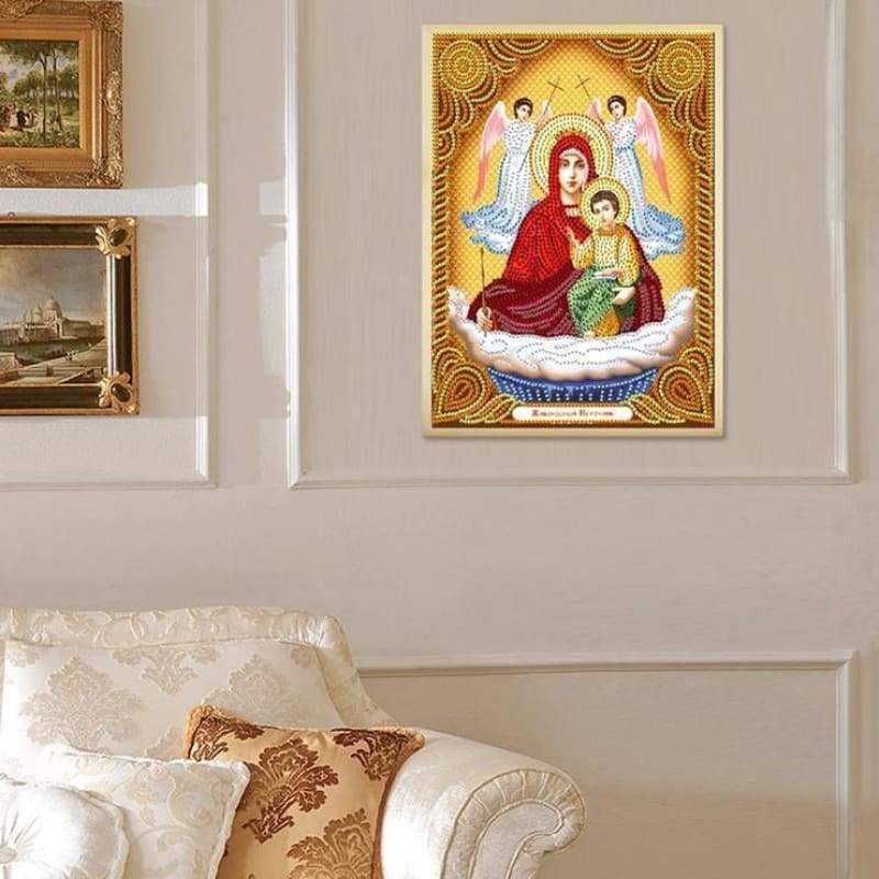 New Catholicism Portrait 5d Diy Embroidery Diamond Painting Kits QB8088