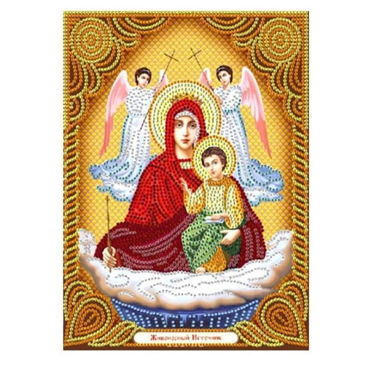 New Catholicism Portrait 5d Diy Embroidery Diamond Painting Kits QB8088