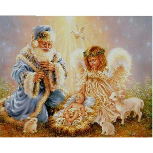 2019 New Cheap Angel Wings Winter Home Decor 5d Diy Diamond Painting Kits VM9237