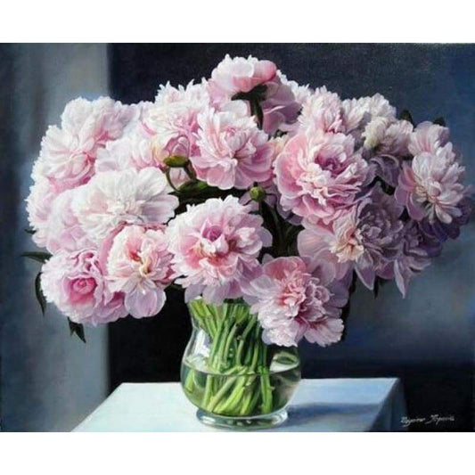 2019 New Cheap Peony 5d Diy Diamond Painting Kits VM9447