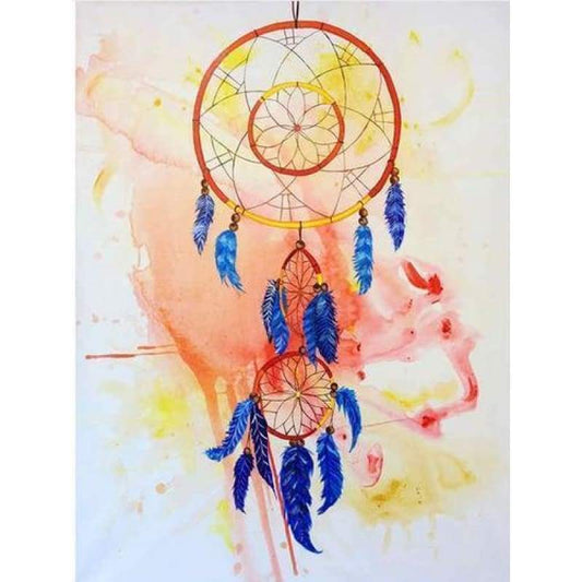 New Dream Beads Catcher Feathers 5d Diy Diamond Painting Kits VM8345