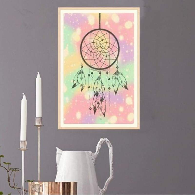 New Dream Catcher Feathers 5d Diy Diamond Painting Kits VM8348