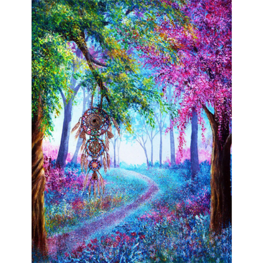 New Dream Landscape Tree Catcher 5d Diy Diamond Painting Kits VM96249