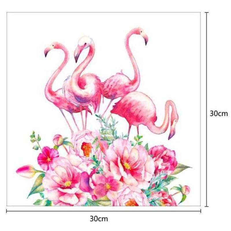 2019 New Flamingos 5d Diy Cross Stitch Diamond Painting Kits QB6450
