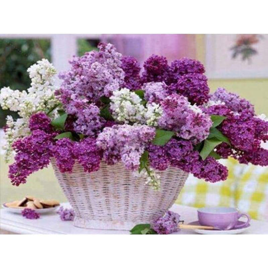 New Flowers Pictures 5d Diy Diamond Painting Kits VM9514