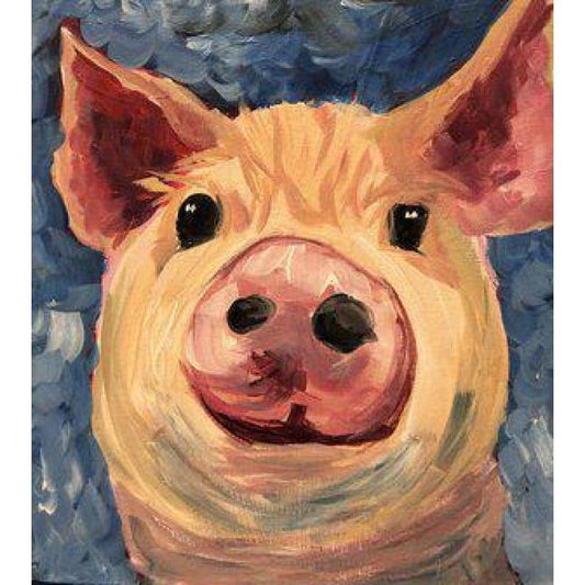 2019 New Full Drill Pig 5D Diy Cross Stitch Diamond Painting Kits NA00344