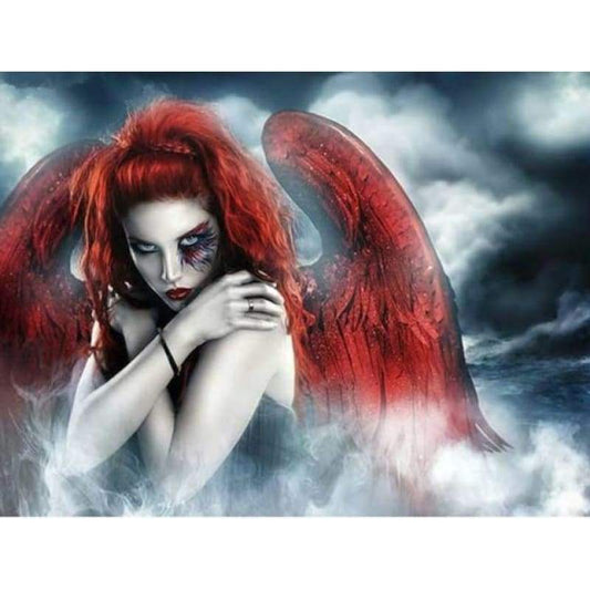 2019 New Hot Sale Angel Wing Home Decor 5d Diy Diamond Painting Kits VM9238
