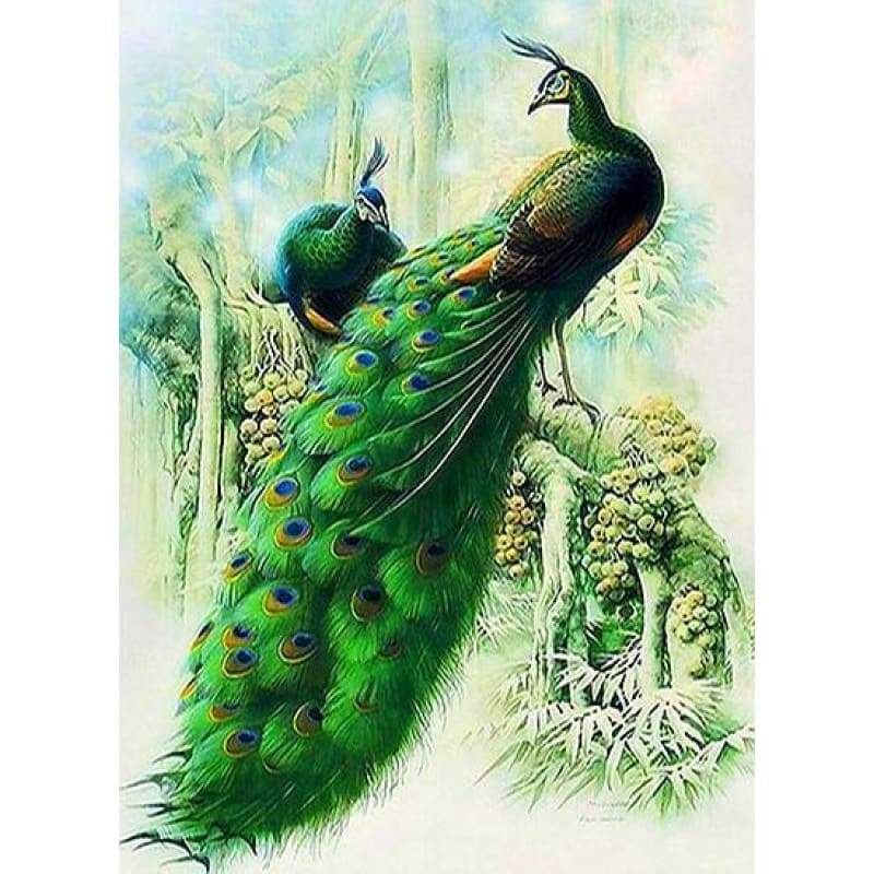 New Hot Sale Animal Peacock Picture 5d DIY Diamond Painting Kits VM8165