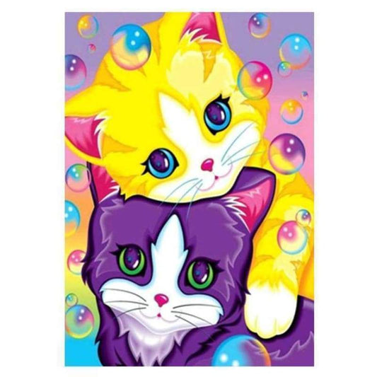 New Hot Sale Cartoon Cat Home Decor Diy 5d Diamond Painting Set VM20075