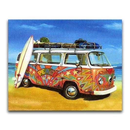 2019 New Hot Sale Colorful 5d Diy Car Diamond Painting Stitch VM2042