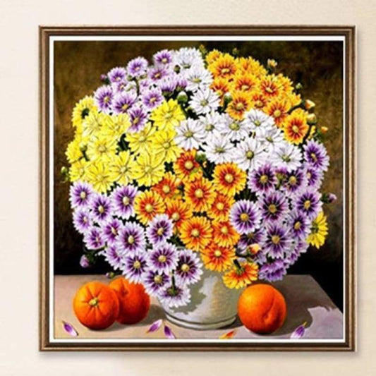 2019 New Hot Sale Colorful Sunflower 5d Diy Diamond Painting Kits VM2010