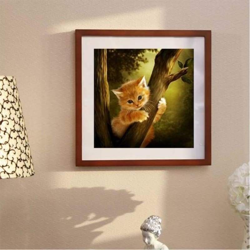 New Hot Sale Cute Cat Picture 5d Diy Diamond Painting Kits VM7262