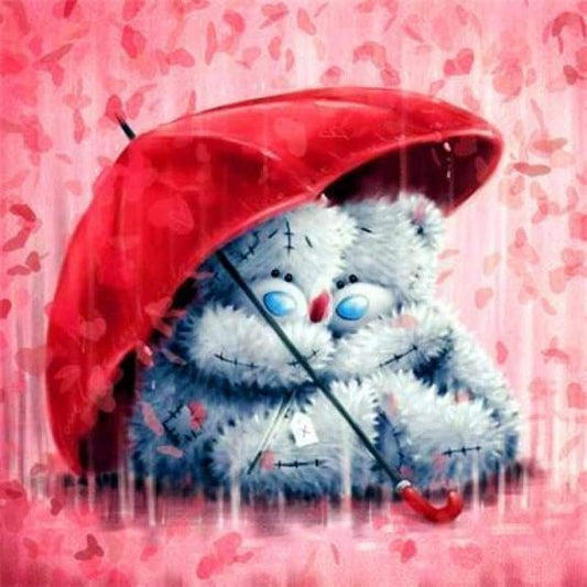 2019 New Hot Sale Cute Teddy Bear Diamond Painting Cross Stitch Kits VM29925