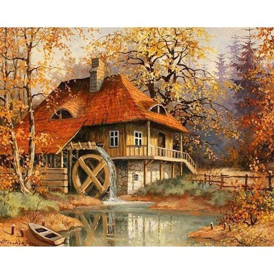 New Hot Sale Dream Cottage 5d Diy Diamond Painting Kits VM8379
