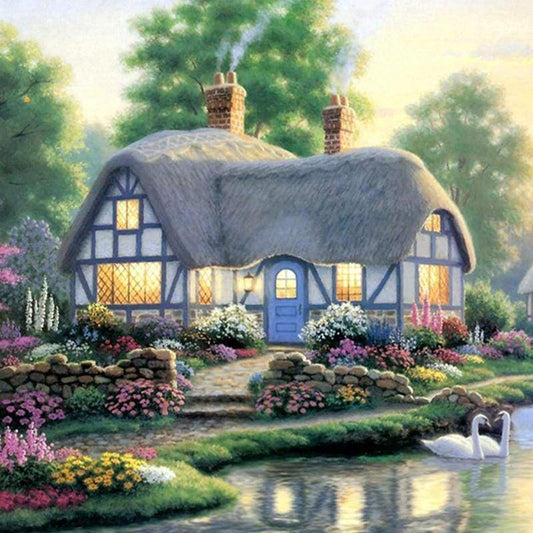 New Hot Sale Dream Cottage 5d Diy Diamond Painting Kits VM8383