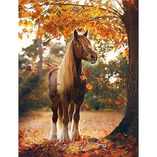 New Hot Sale Embroidery Animal Horse 5d Diy Diamond Painting Kits VM20525