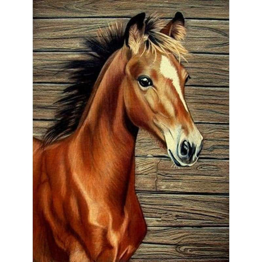 New Hot Sale Embroidery Horse 5d Diy Diamond Painting Kits VM37521