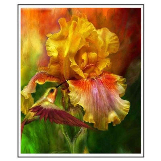2019 New Hot Sale Fire Goddess Floral Pattern 5d Diy Diamond Painting Kits VM09642