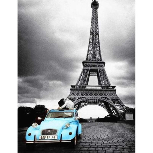 New Hot Sale Landscape Eiffel Tower 5d Diy Diamond Painting Kits VM09404