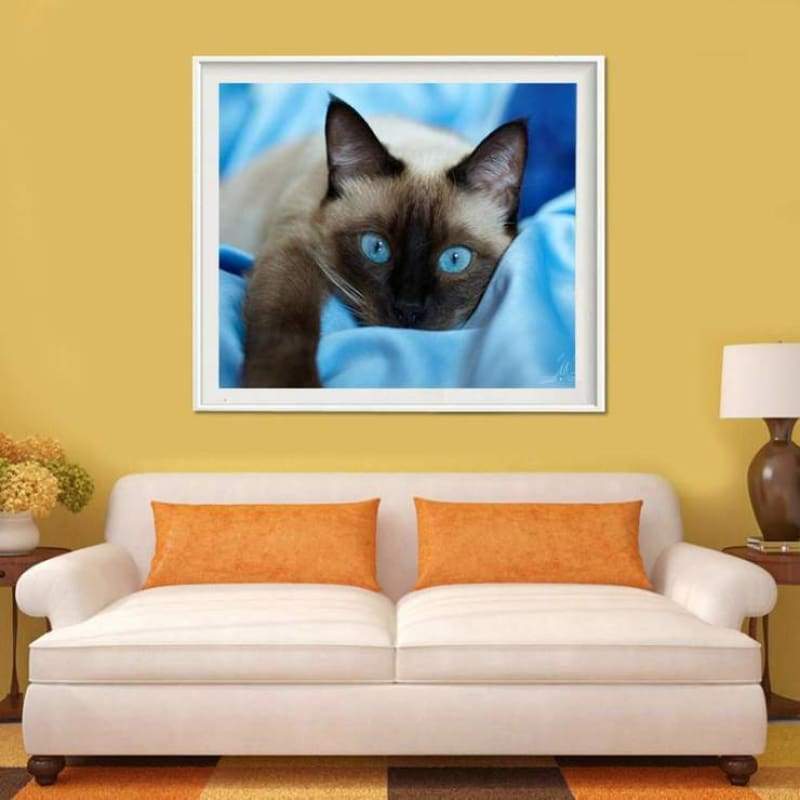 New Hot Sale Pet Cat Picture 5d Diy Diamond Painting Kits VM07252