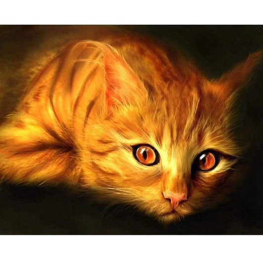 New Hot Sale Pet Cute Cat Picture 5d Diy Diamond Painting Kits VM7271