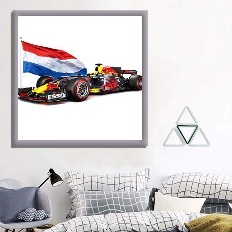 2019 New Hot Sale Popular Formula 1 racing car Diamond Painting Kits VM7585