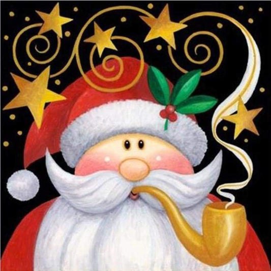 2019 New Hot Sale Santa Claus Moon Star 5d Diy Diamond Painting Kits VM929