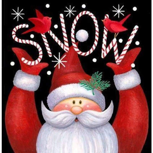 2019 New Hot Sale Santa Claus Needlework 5d Diy Diamond Painting Kits VM91226