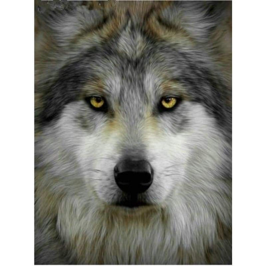 2019 New Hot Sale Stitch Kit Fast Delivery 5d Diy  Diamond Painting Wolf VM8624