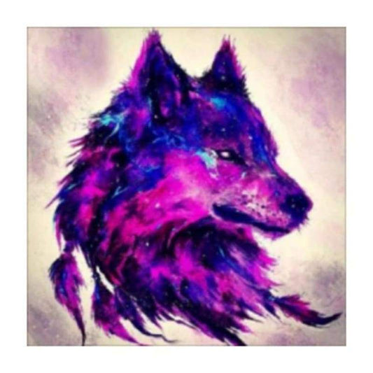 2019 New Hot Sale Wall Decor Cool Wolf 5d Diy Diamond Painting Kits VM4114