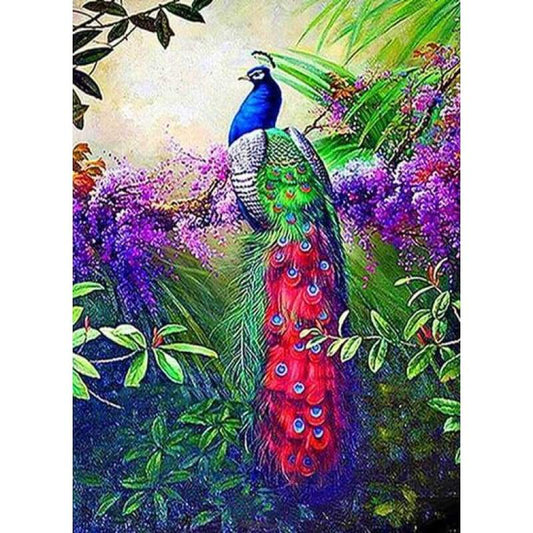 New Hot Sale Wall Decoration Peacock 5d DIY Diamond Painting Kits VM09002