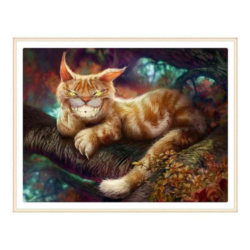 Oil Painting Style Cat 5d Diy Cross Stitch Diamond Painting Kits QB7026