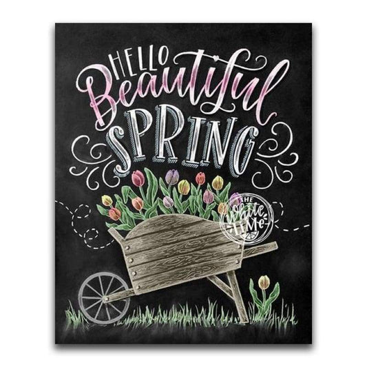2019 Special Black Board Word Home Decor 5d Diy Diamond Painting Kits VM09681
