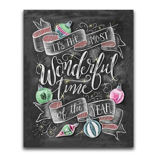 2019 Special Black Board Word Home Decor 5d Diy Diamond Painting Kits VM09686