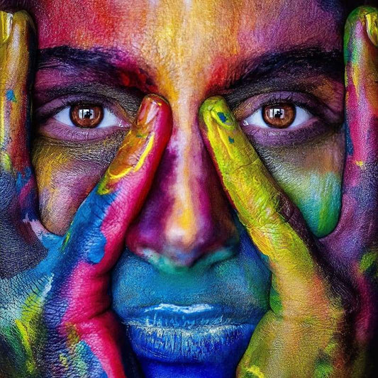 2019 Special Colorful Face Portrait Close Up 5d Diy Diamond Painting Kits VM07335